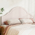 Artiss Iris King Velvet Headboard – Beige