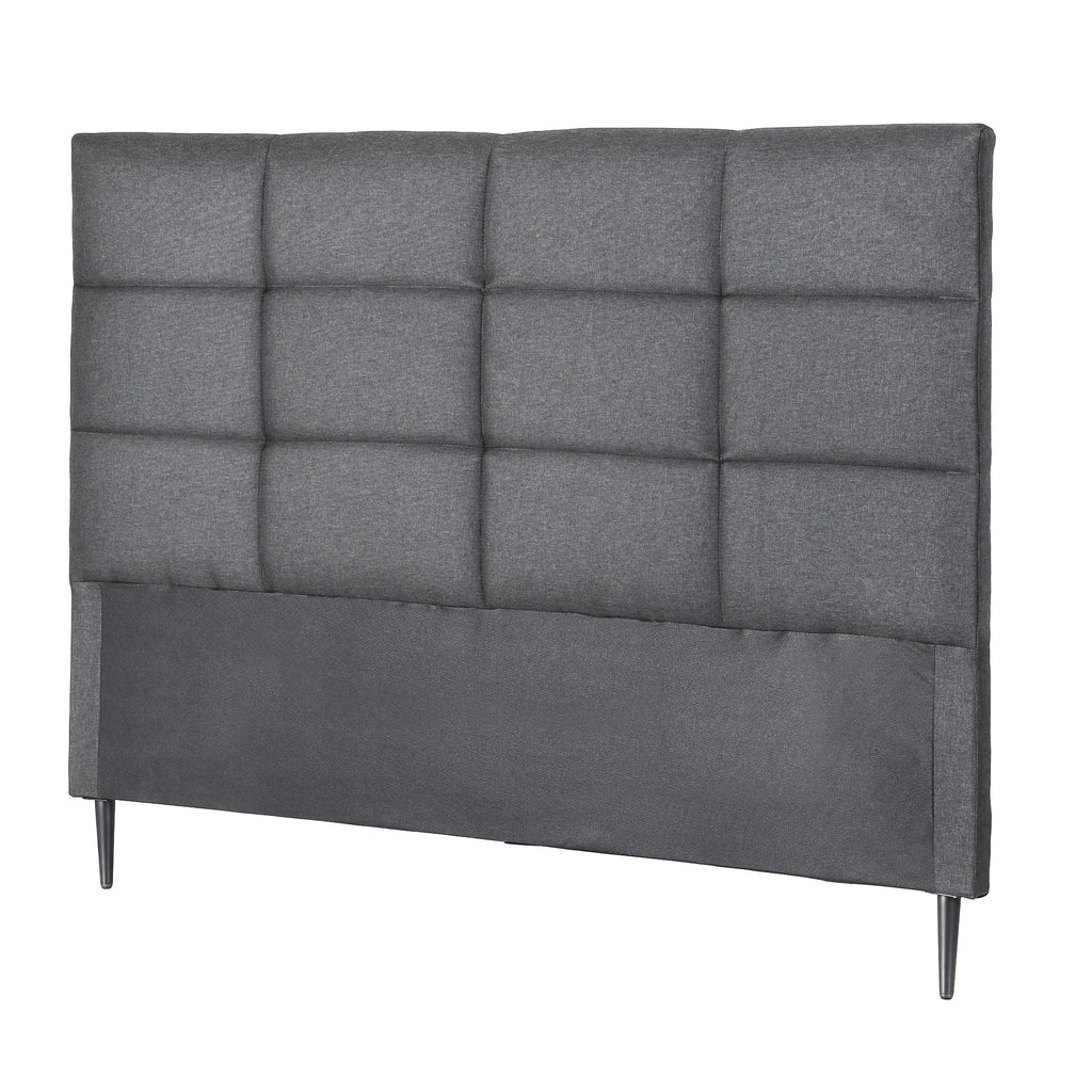 Artiss Upholstered Bed Headboard – Charcoal, Queen