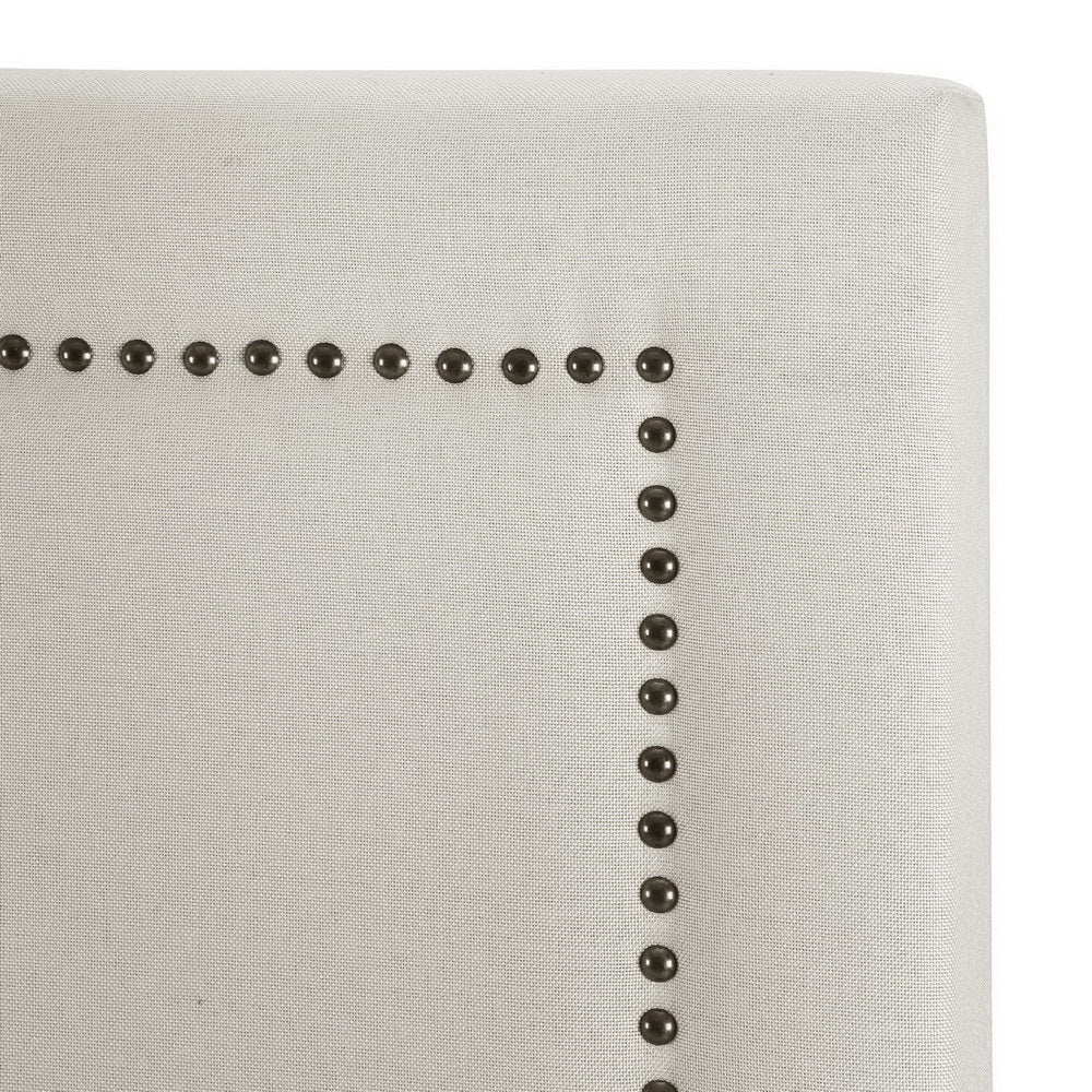 RIVE Queen Faux Linen Headboard – Beige | Artiss