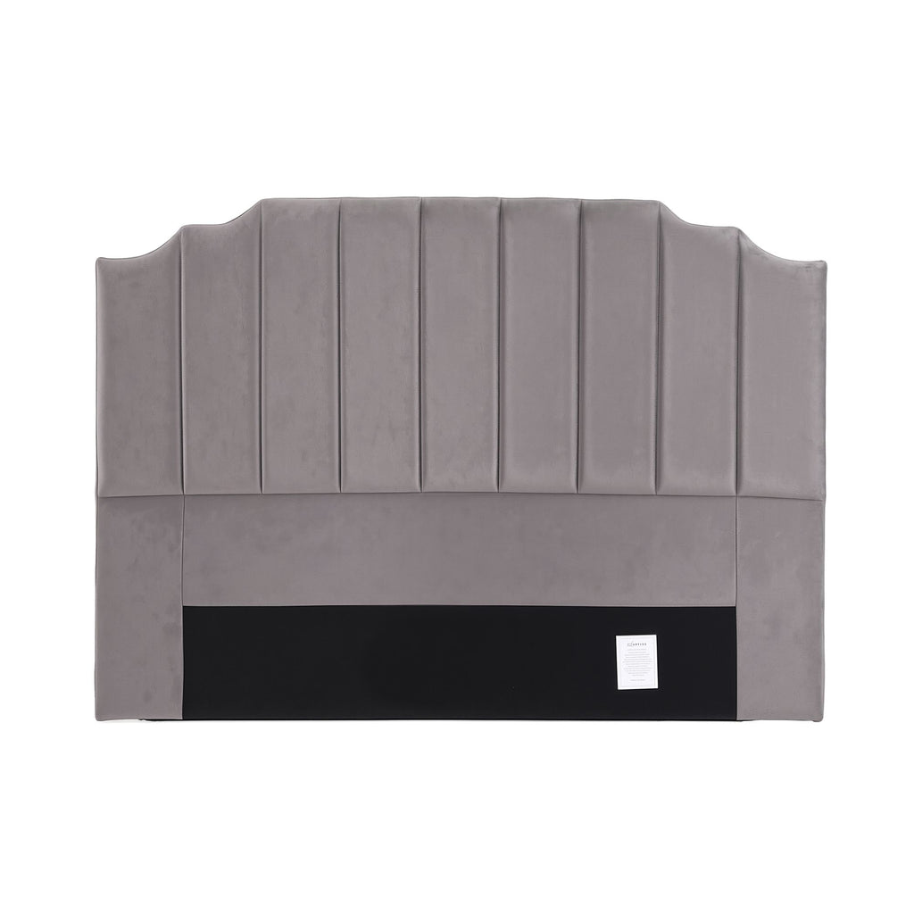 Artiss Upholstered Bed Headboard – Grey, King