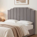 Artiss Upholstered Bed Headboard – Grey, Queen