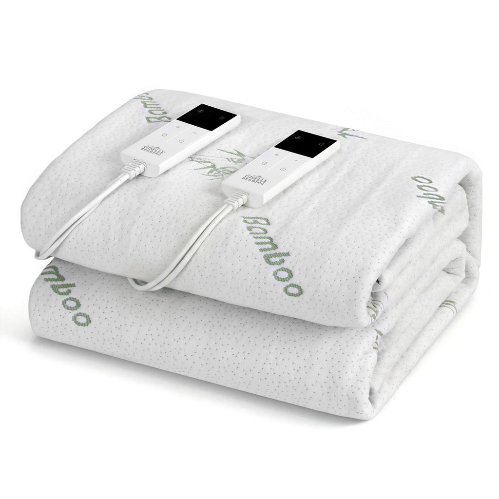Giselle Bedding Bamboo-Fabric Electric Blanket – Double