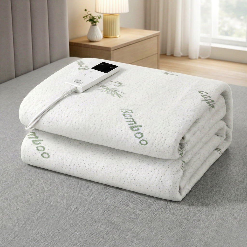 Giselle Bedding Bamboo-Fabric Electric Blanket – Single