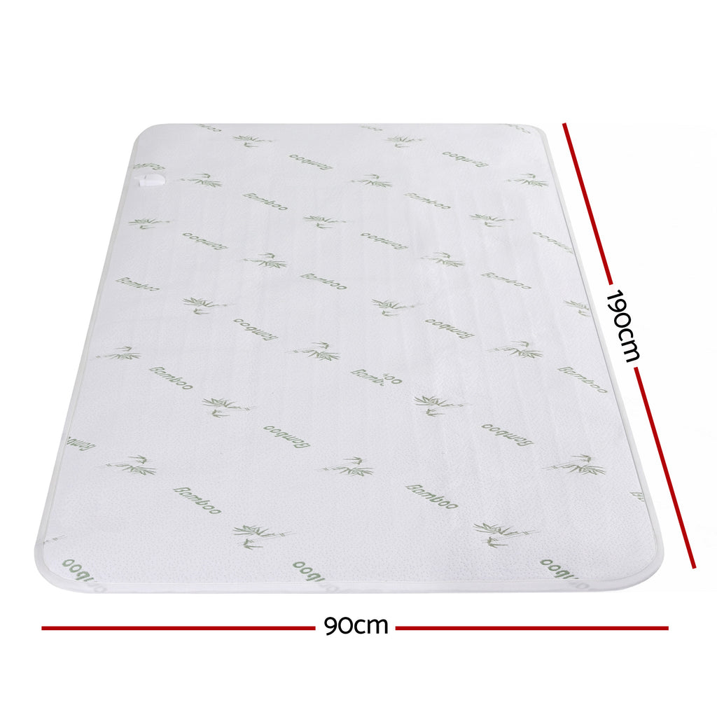 Giselle Bedding Bamboo-Fabric Electric Blanket – Single