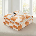 Giselle Dual-Sided Electric Throw – Yellow