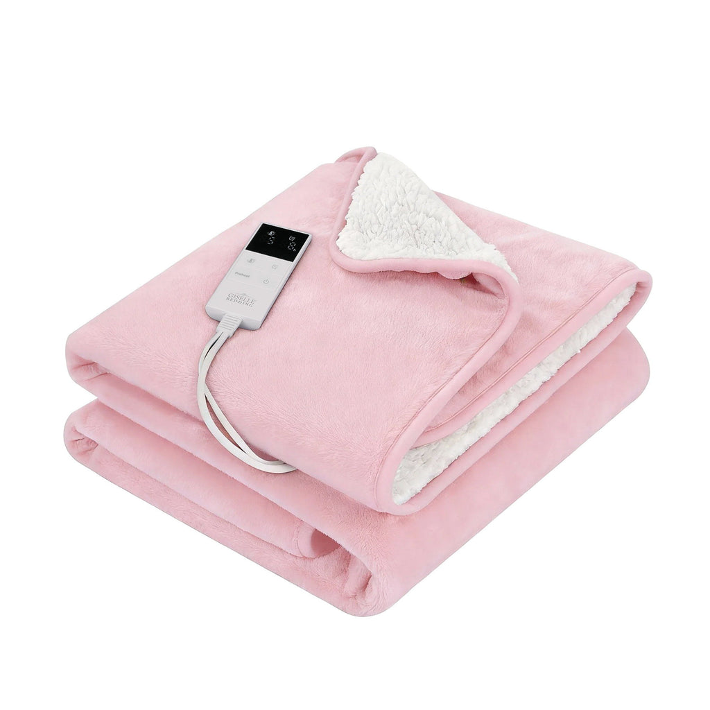 Giselle Bedding Electric Throw – Pink, 160 × 130 cm