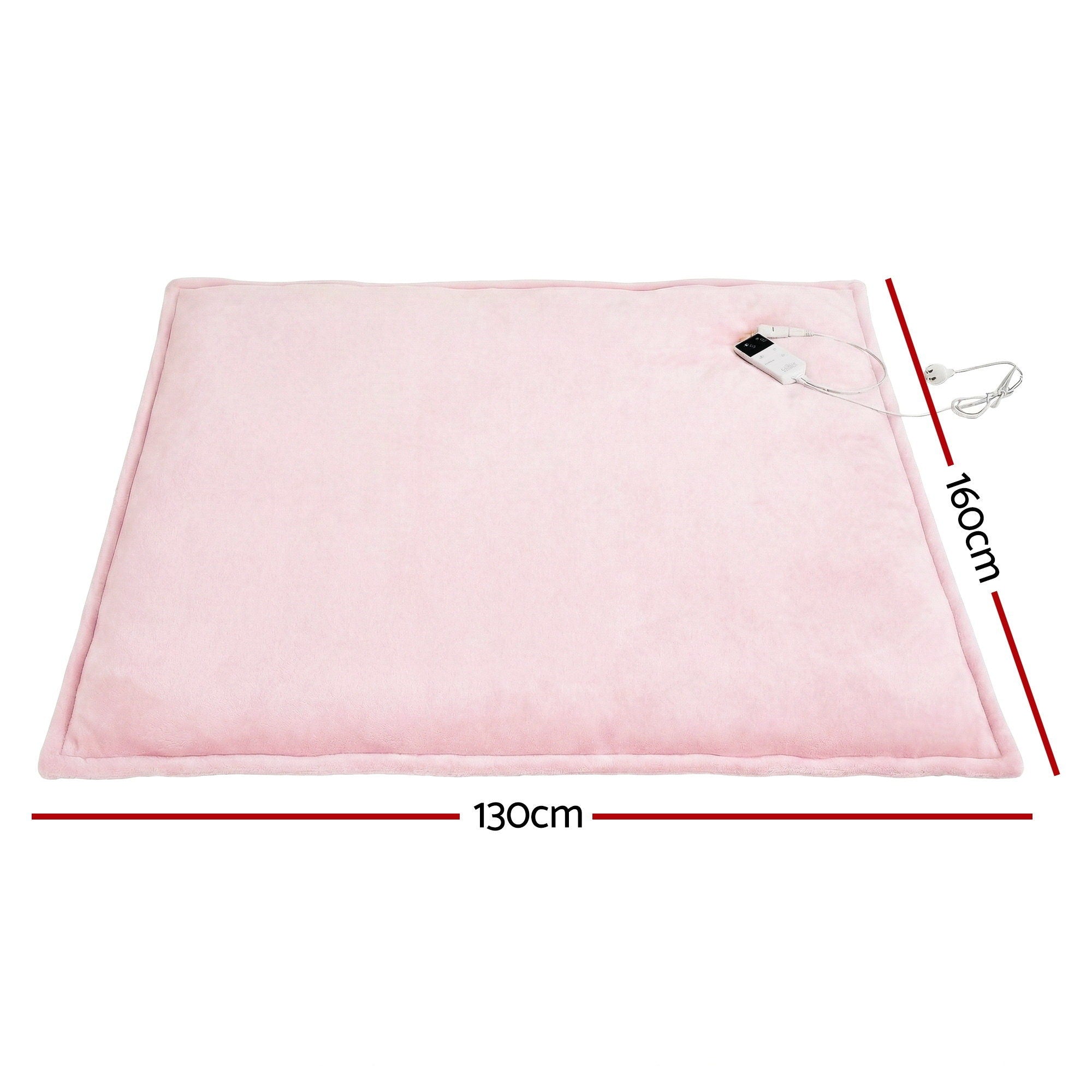Giselle Bedding Electric Throw – Pink, 160 × 130 cm