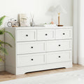 Artiss 7-Drawer Lowboy – White