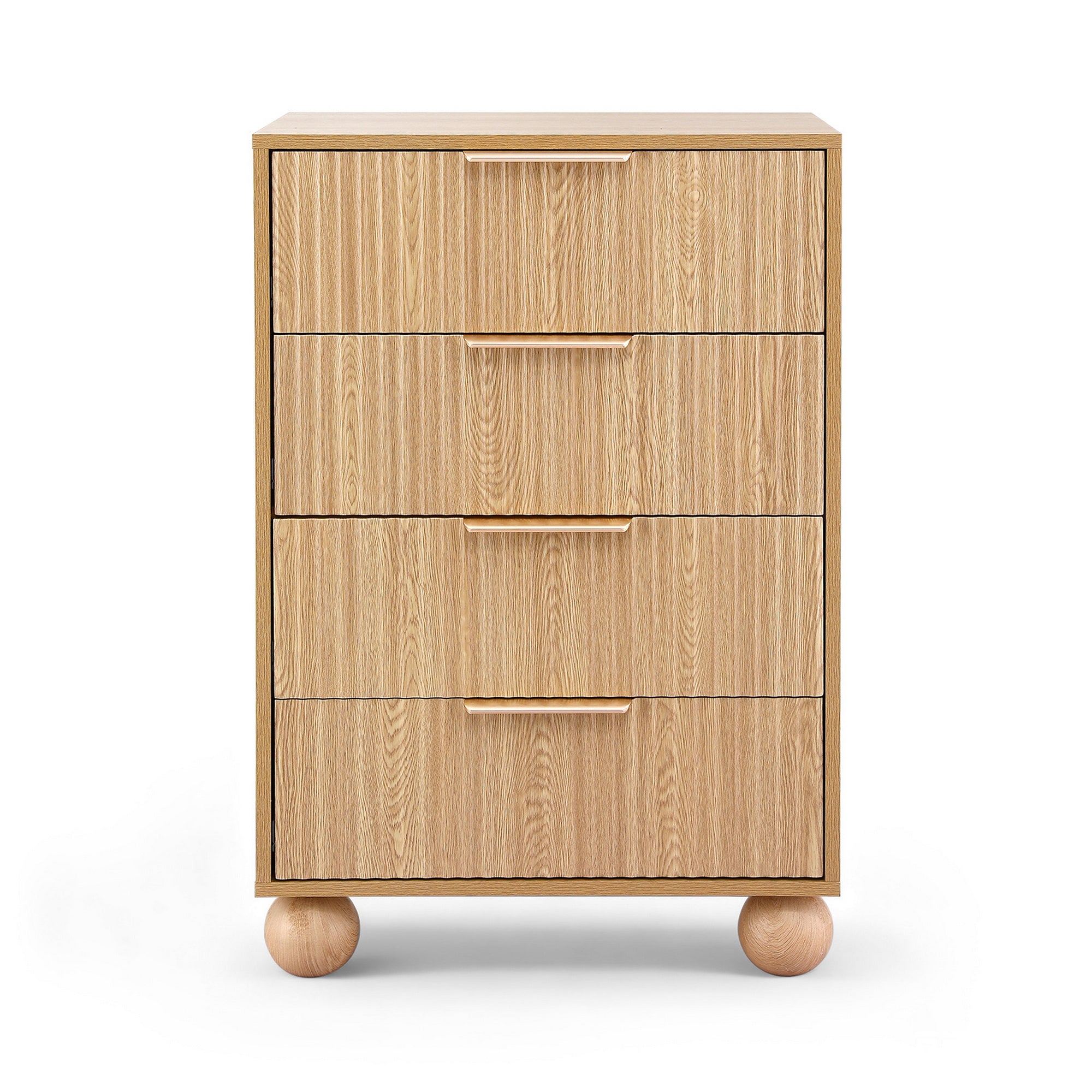 Artiss 4-Drawer Tallboy – Pine