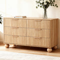 Artiss 6-Drawer Lowboy Cabinet – Pine