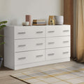 Artiss VEDA 6-Drawer White Lowboy