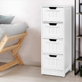 Artiss Leesa 4-Drawer Storage Cabinet – White