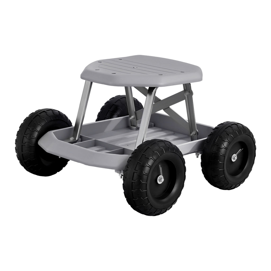 Gardeon Garden Cart Seat with Wheels