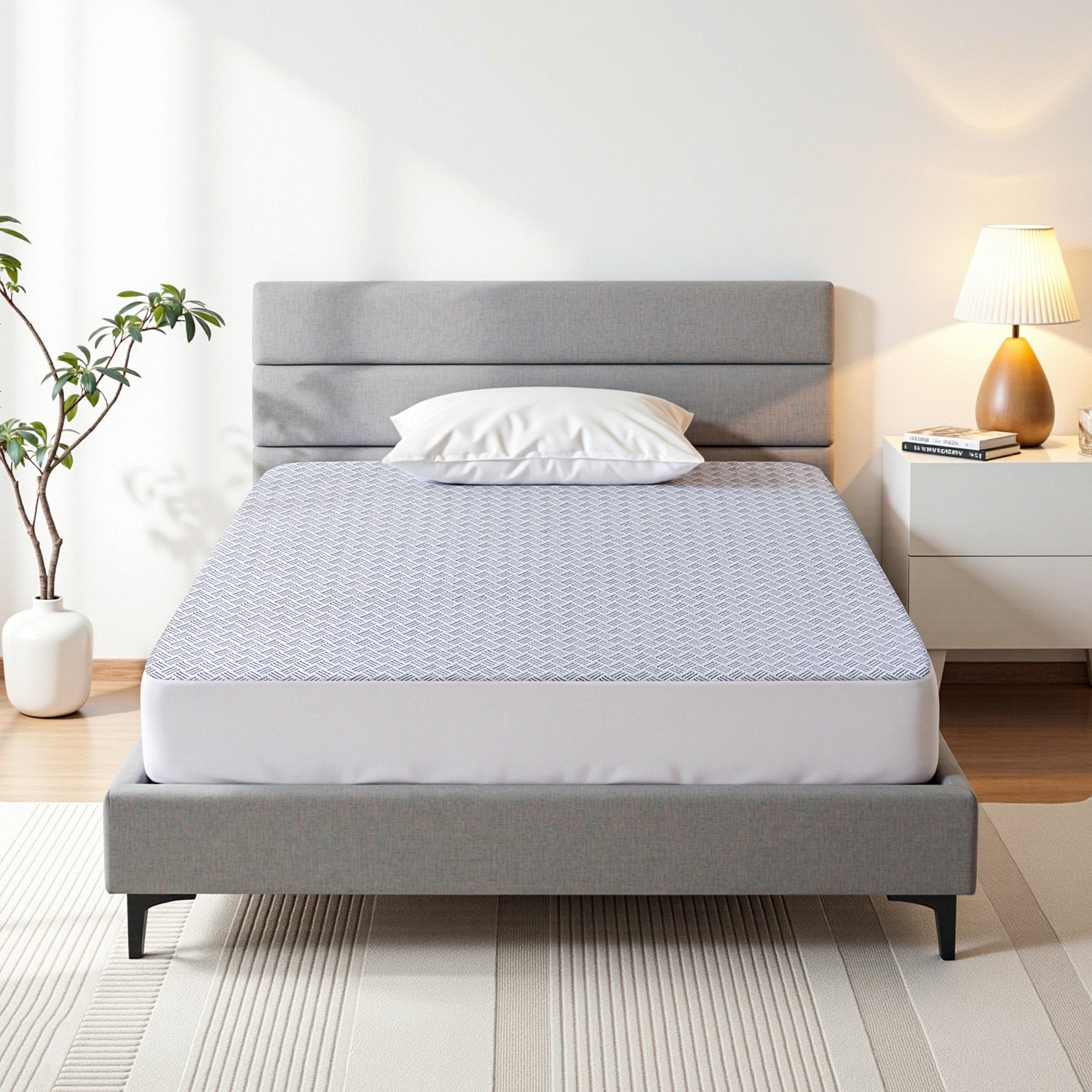 Giselle Bedding Cool-Sense Waterproof Mattress Protector – King Single
