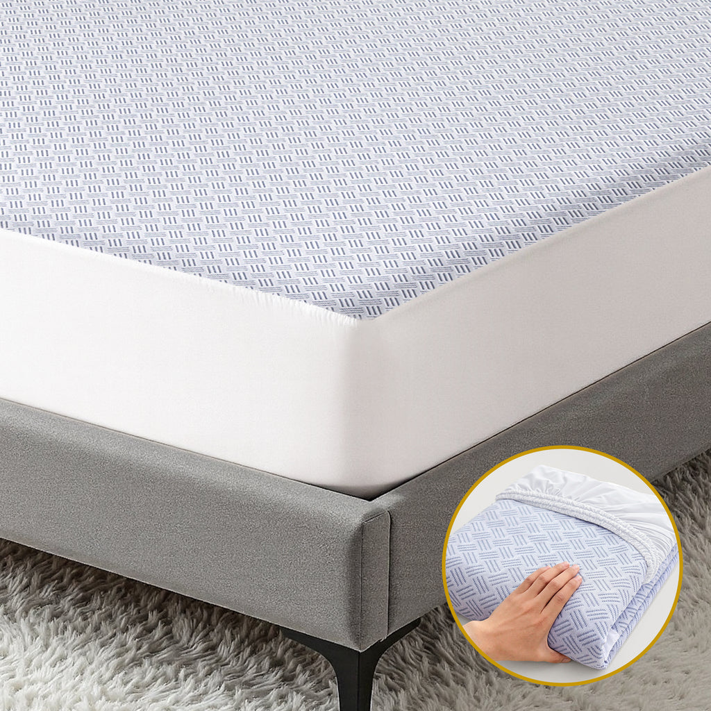 Giselle Bedding Cool-Sense Waterproof Mattress Protector – Queen
