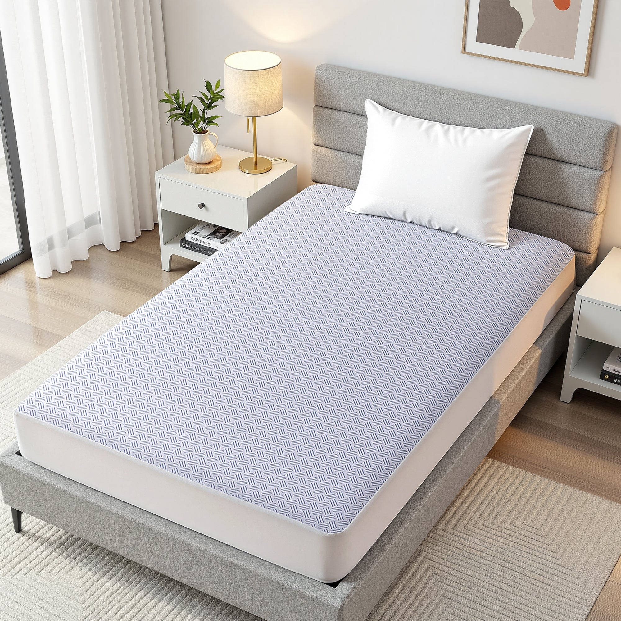 Giselle Bedding Cool-Sense Waterproof Mattress Protector – Single