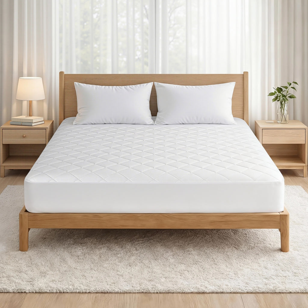 Giselle Bedding Cotton-Top Waterproof Mattress Protector – Double