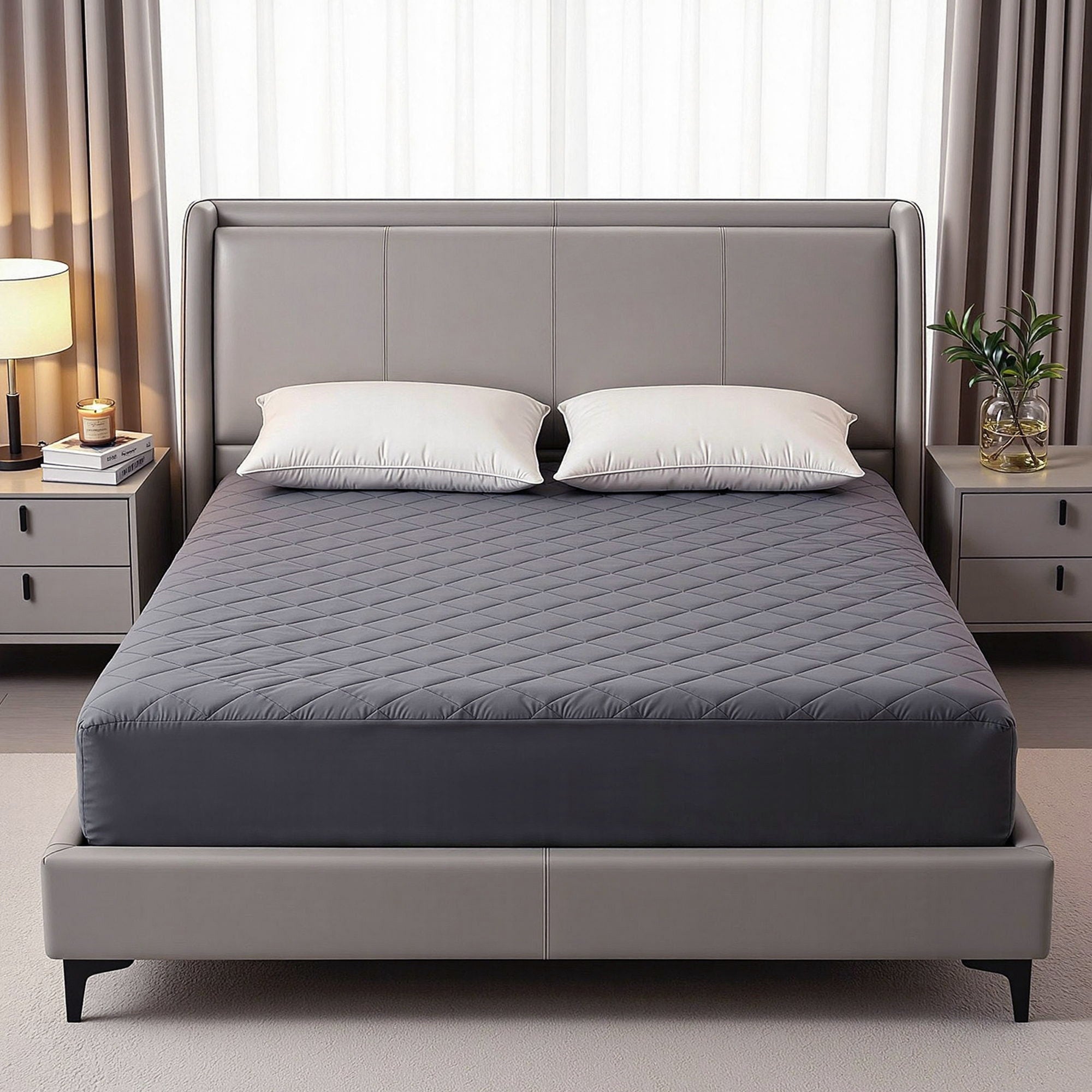 Giselle Bedding Water-Resistant Microfibre Mattress Protector – King