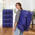 Artiss Large Moving and Storage Bags with Backpack Straps – Blue, 5 Pack