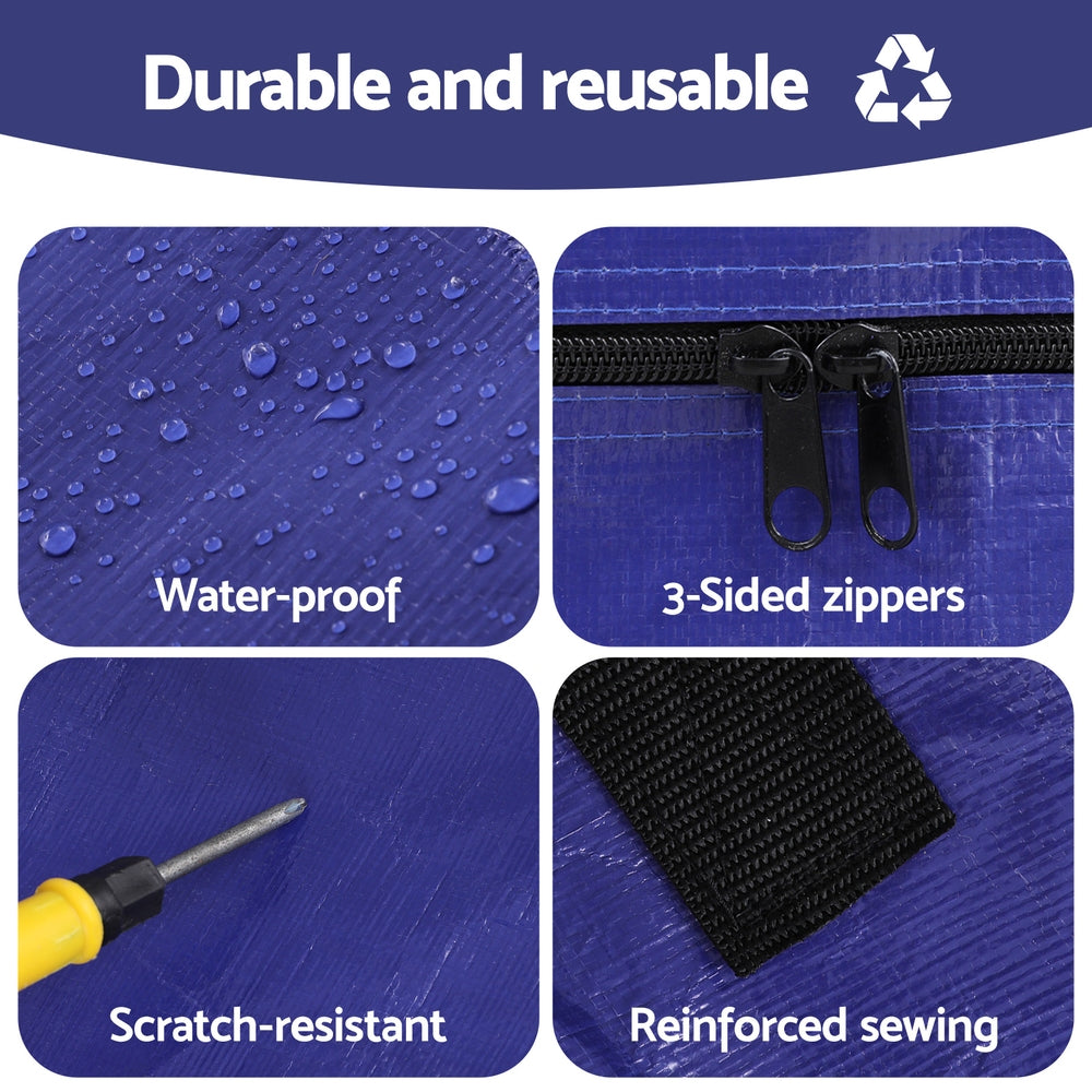 Artiss King Mattress Moving and Storage Bag – Blue