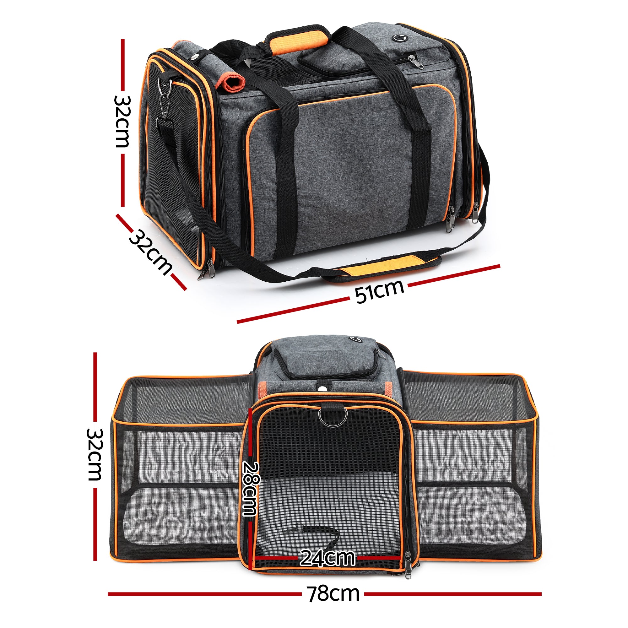 Expandable Portable Car Kennel