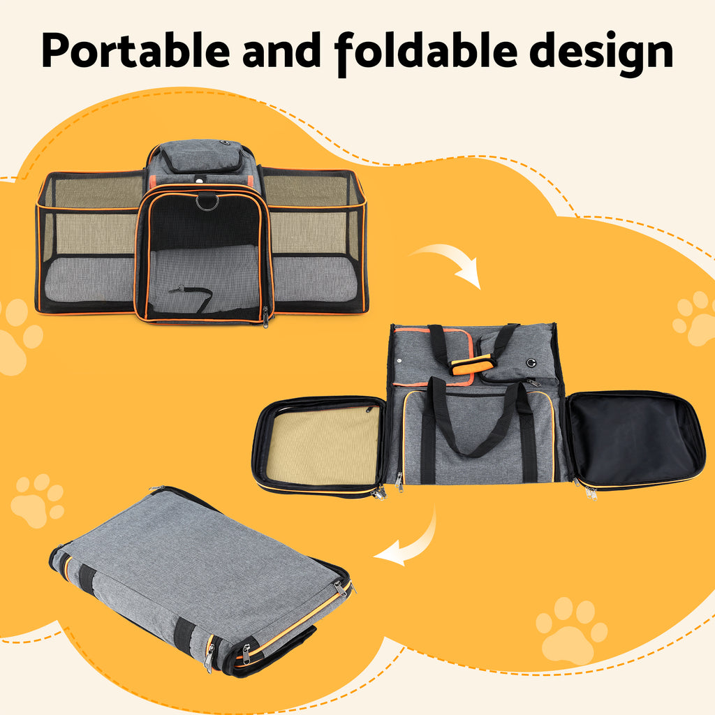 Expandable Portable Car Kennel