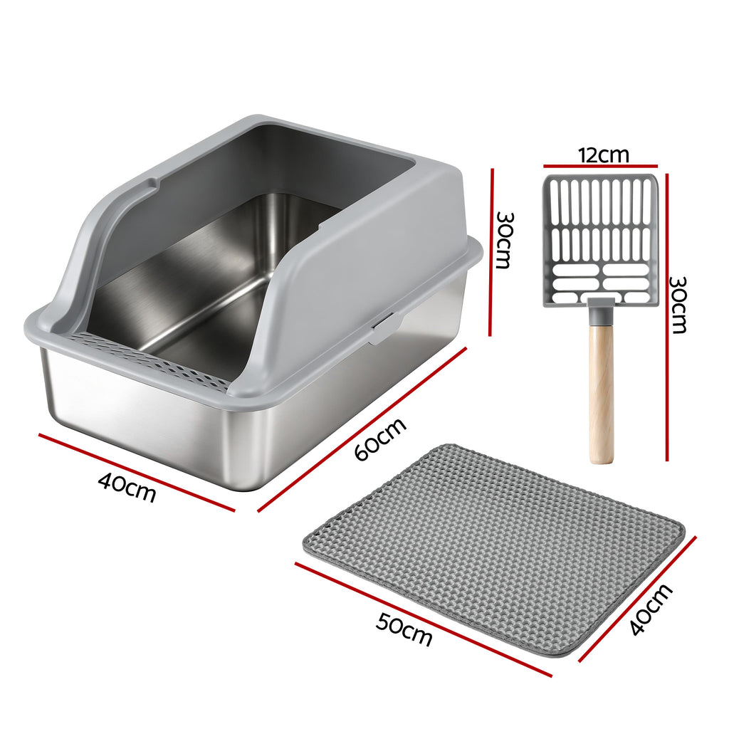 Stainless Steel Litter Box
