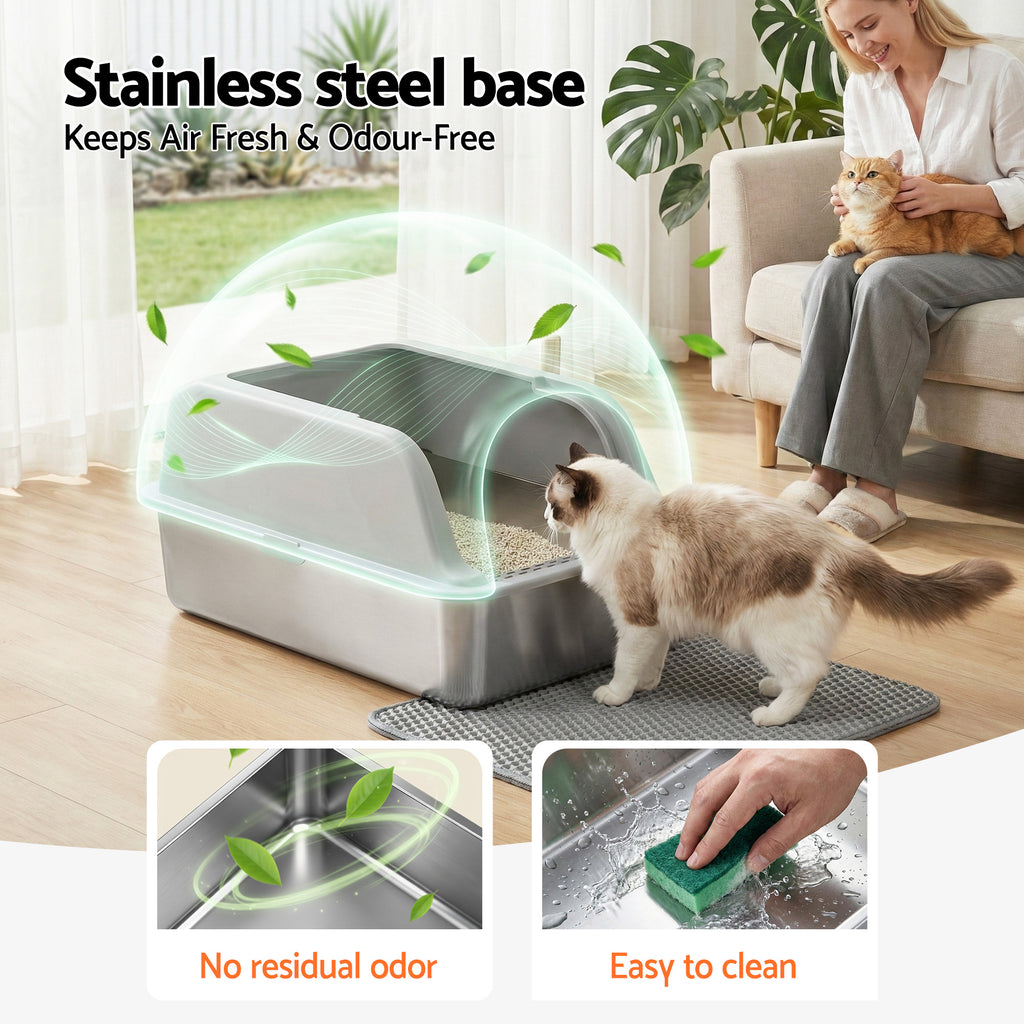 Stainless Steel Litter Box