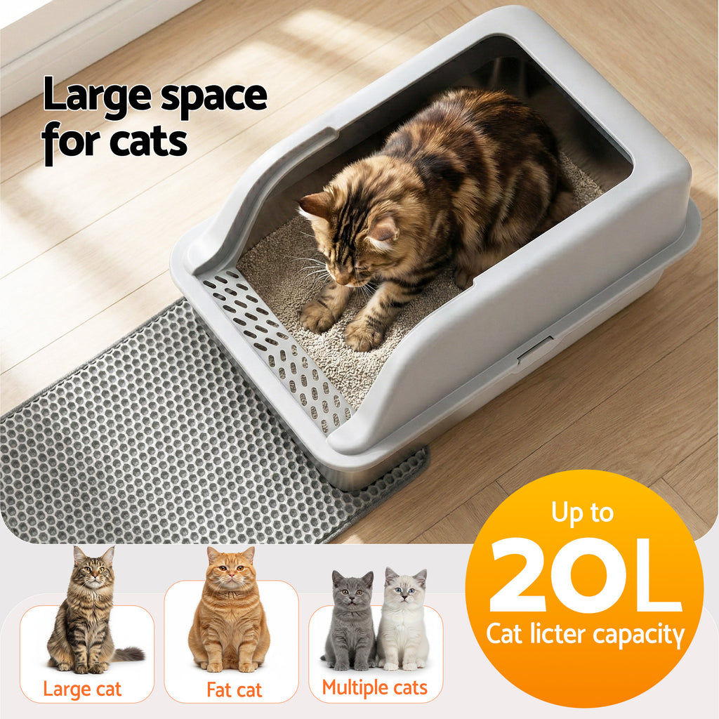 Stainless Steel Litter Box