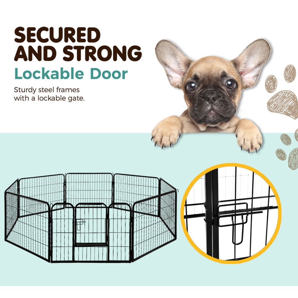 8 Panel Dog Playpen