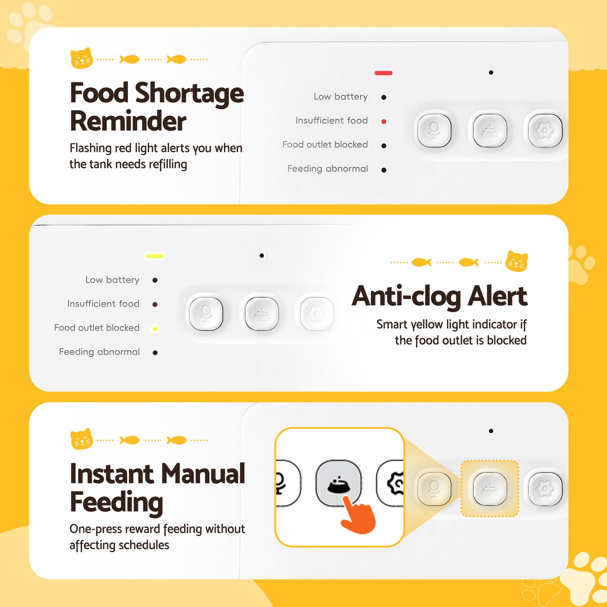 Automatic 2-in-1 Pet Feeder & Water Dispenser