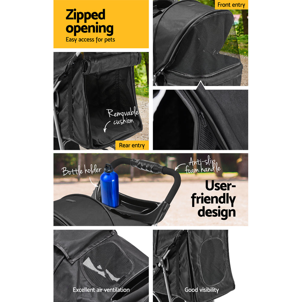 4 Wheel Pet Stroller