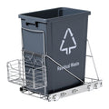 Cefito 40L Pull-Out Kitchen Bin – Grey