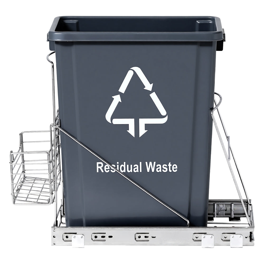 Cefito 40L Pull-Out Kitchen Bin – Grey