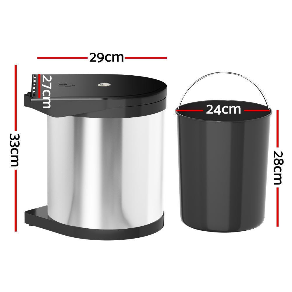 Cefito 12L Cabinet Swing-Out Bin