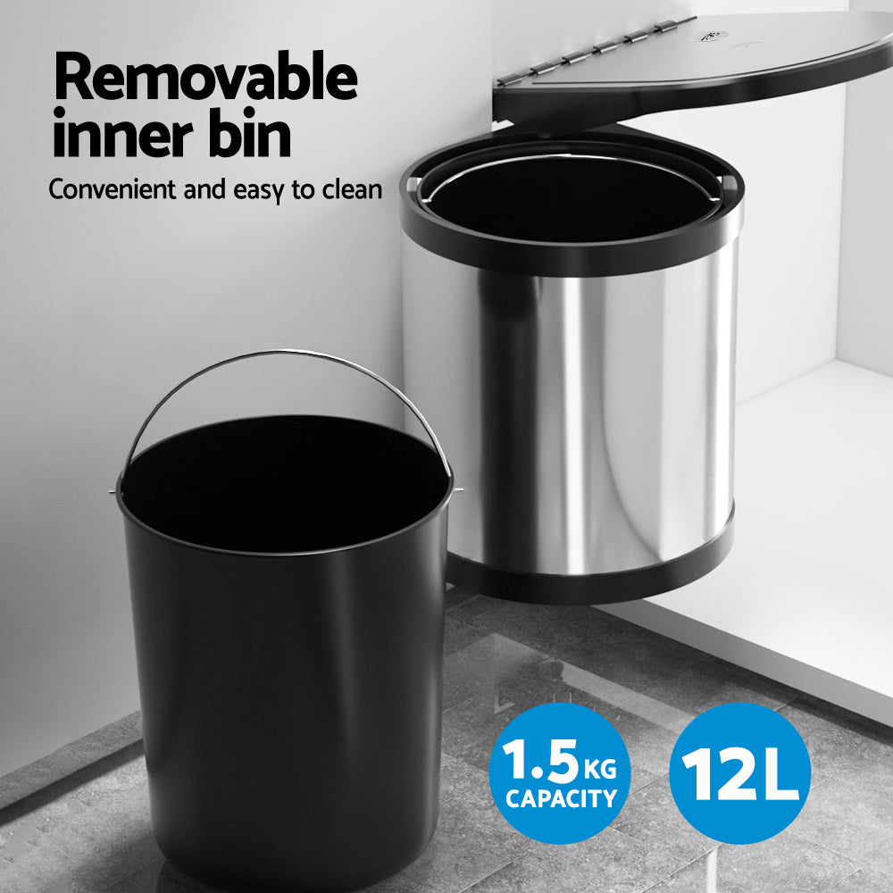 Cefito 12L Cabinet Swing-Out Bin