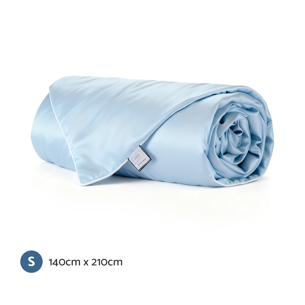 Giselle Bedding TENCEL™ Quilt – Blue, Single, 200 GSM