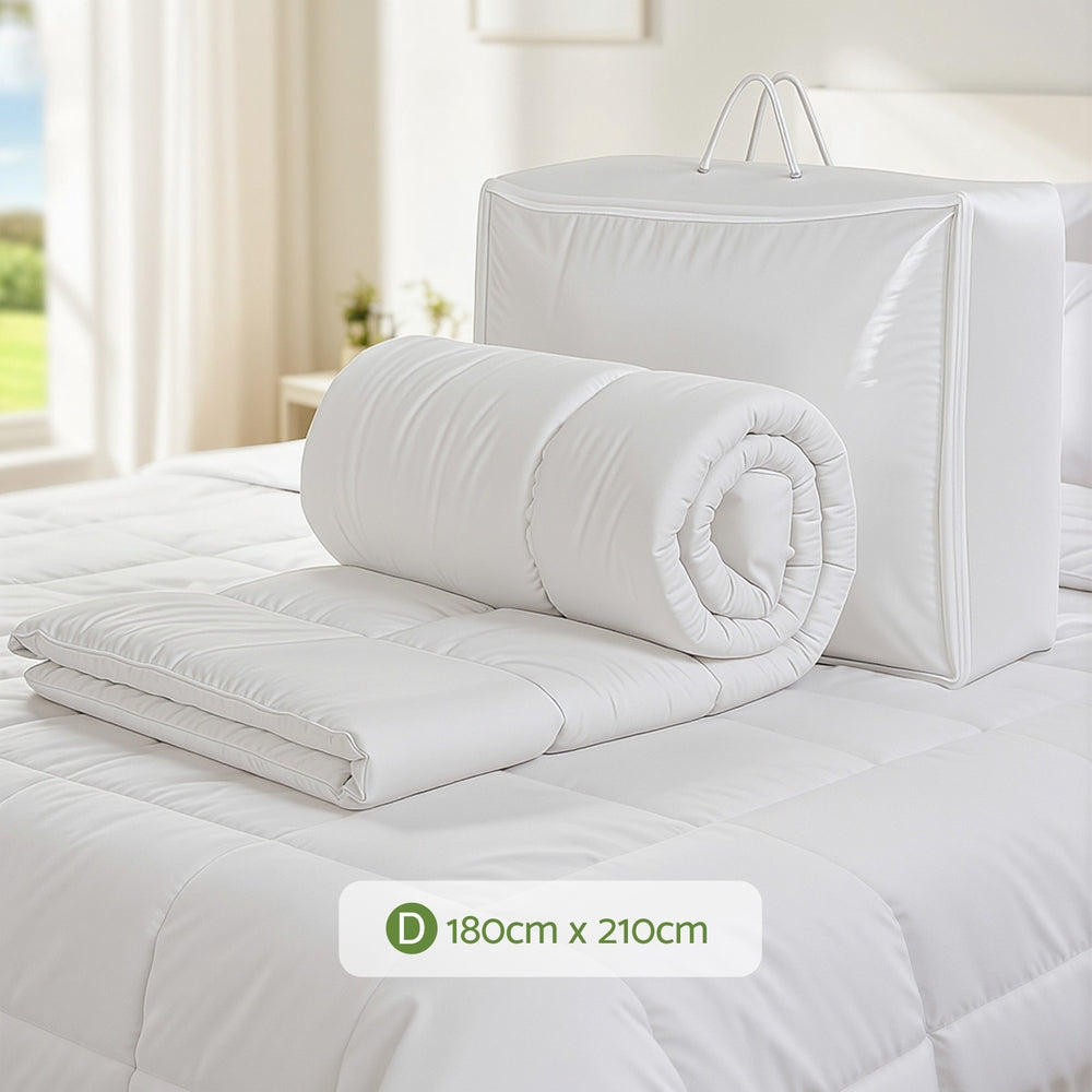 Giselle Bedding Bamboo-Blend Quilt – Double, 200 GSM