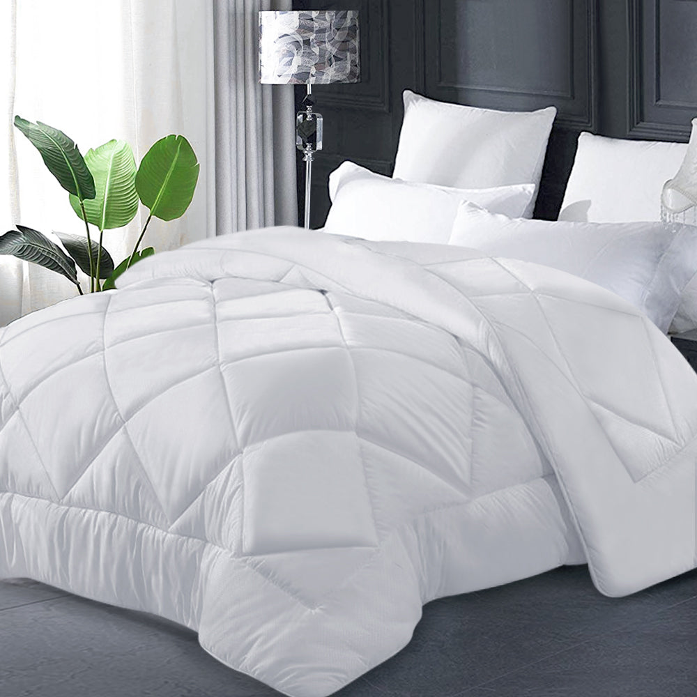 Giselle Bedding Bamboo and Hollow-Fibre Quilt – King, 400 GSM