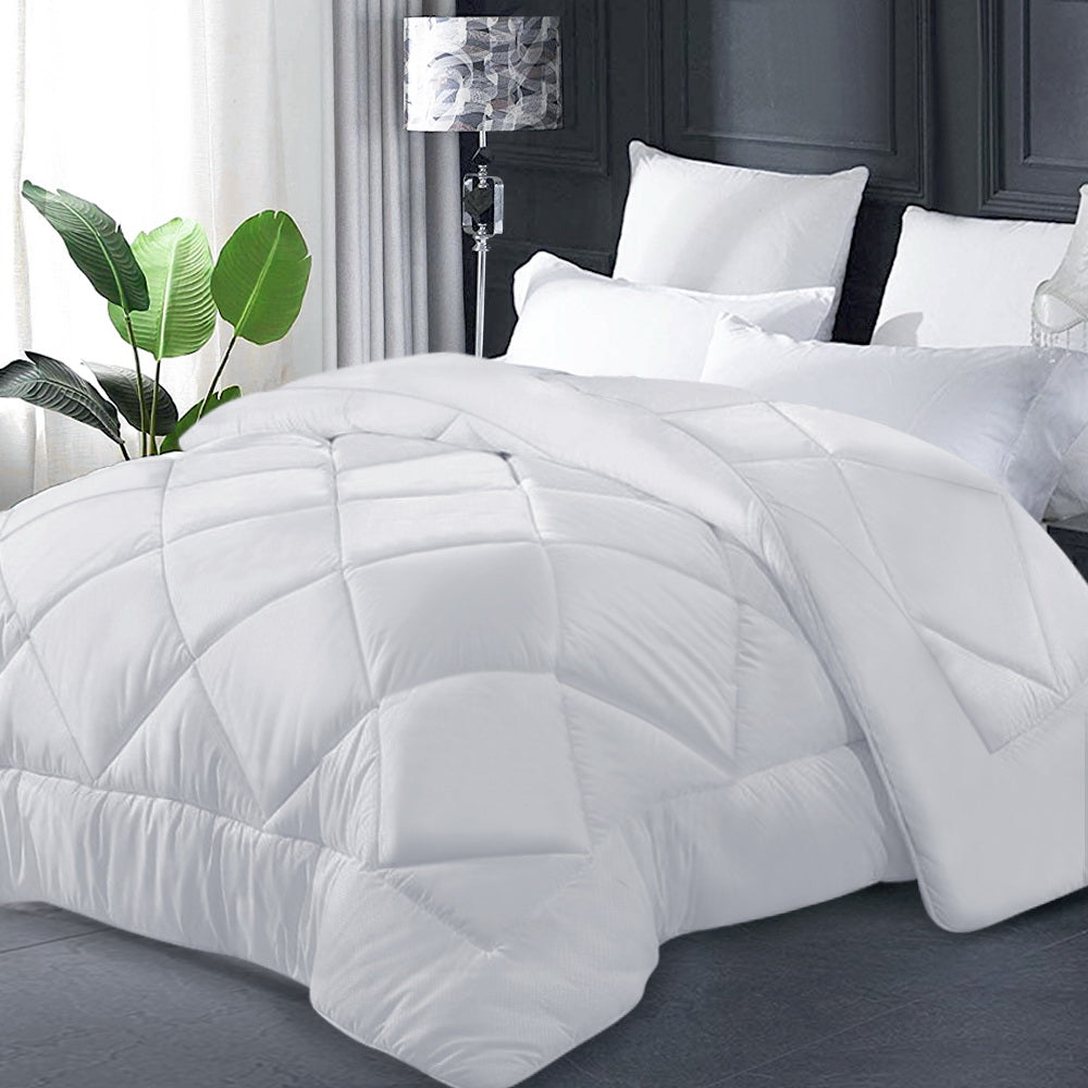 Giselle Bedding Bamboo and Hollow-Fibre Quilt – Queen, 400 GSM