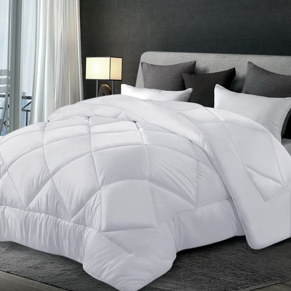 Giselle Bedding Bamboo and Hollow-Fibre Quilt – Super King, 700 GSM