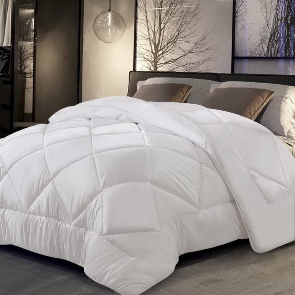 Giselle Bedding Bamboo and Hollow-Fibre Quilt – Super King, 800 GSM