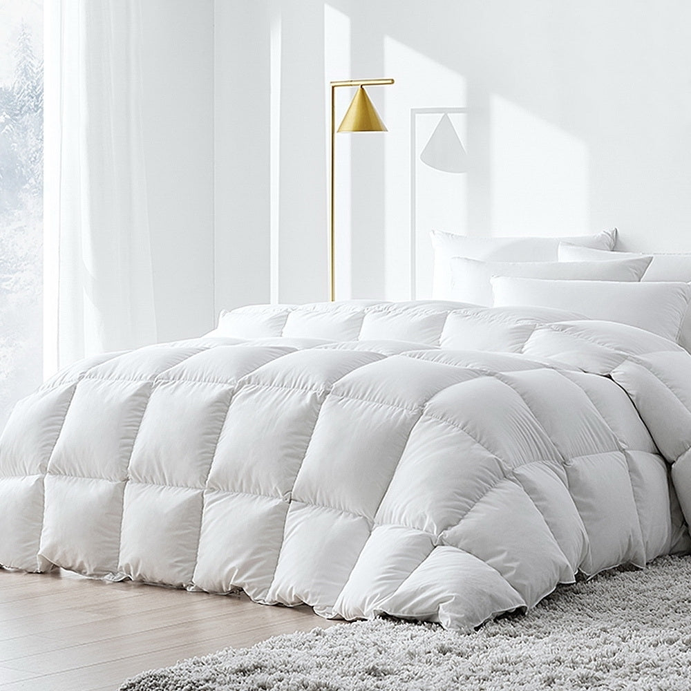 Giselle Bedding Duck Feather and Down Quilt – Queen, 500 GSM