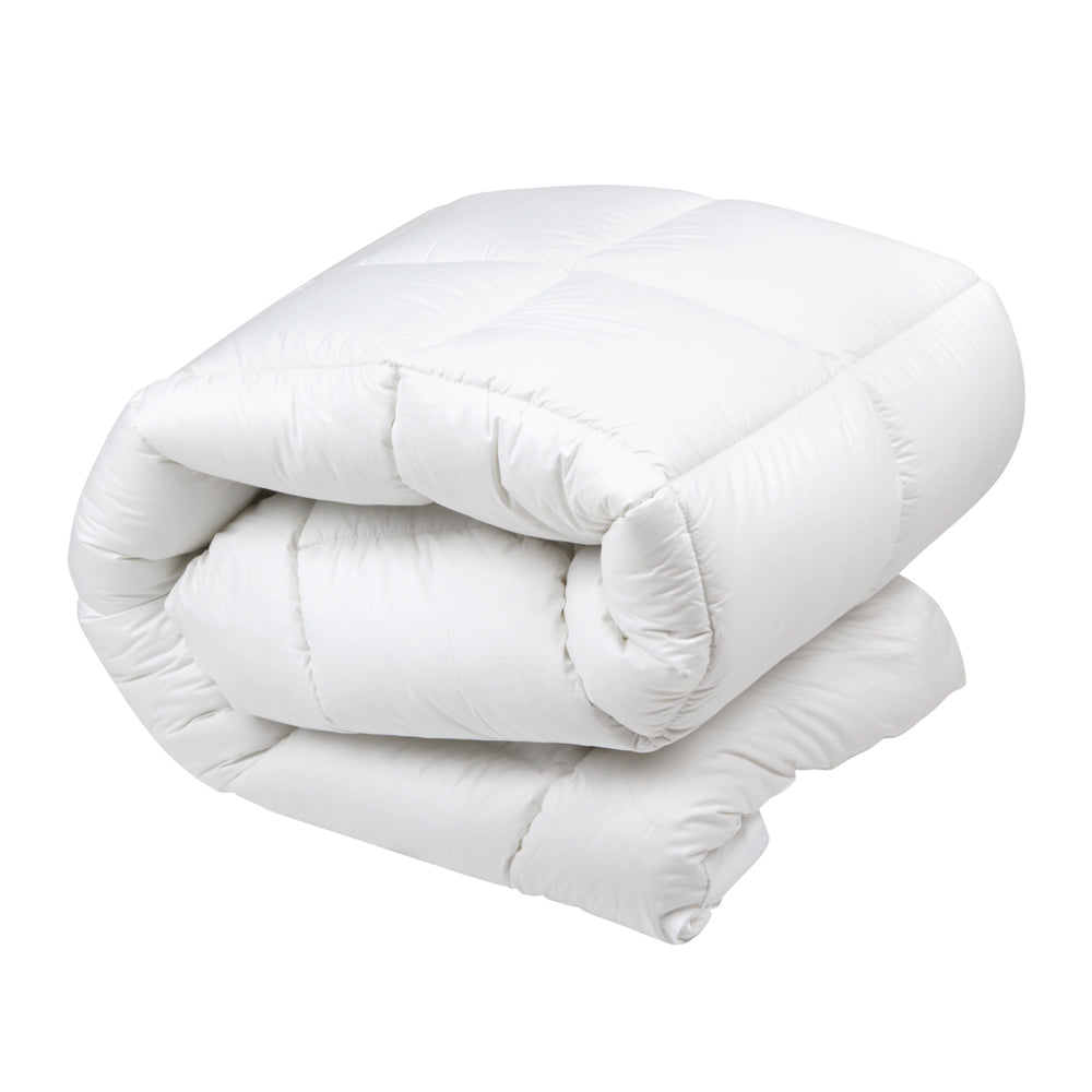 Giselle Bedding Duck Feather and Down Quilt – Queen, 500 GSM