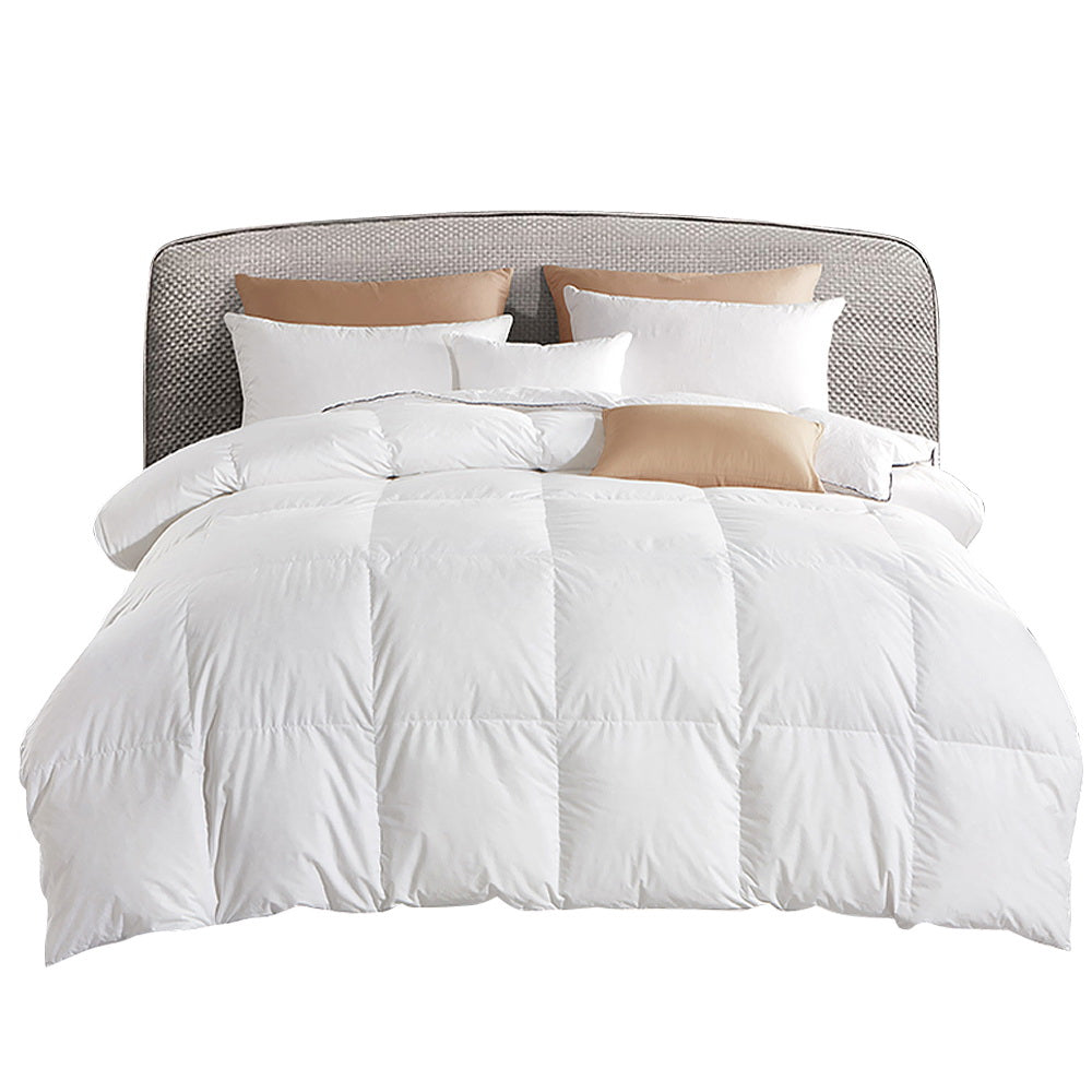 Giselle Bedding Goose Feather and Down Quilt – Double, 700 GSM