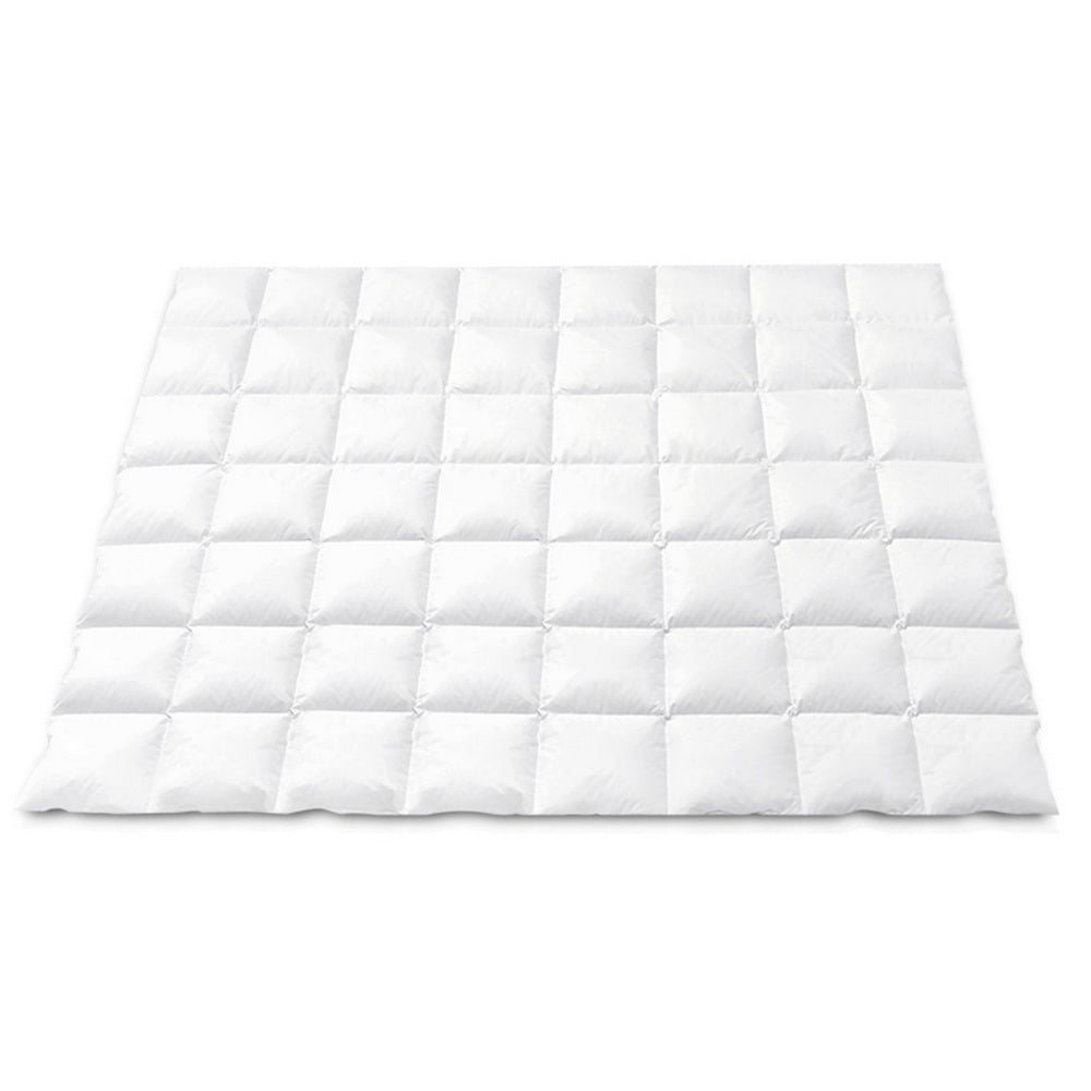 Giselle Bedding Goose Feather and Down Quilt – Double, 800 GSM