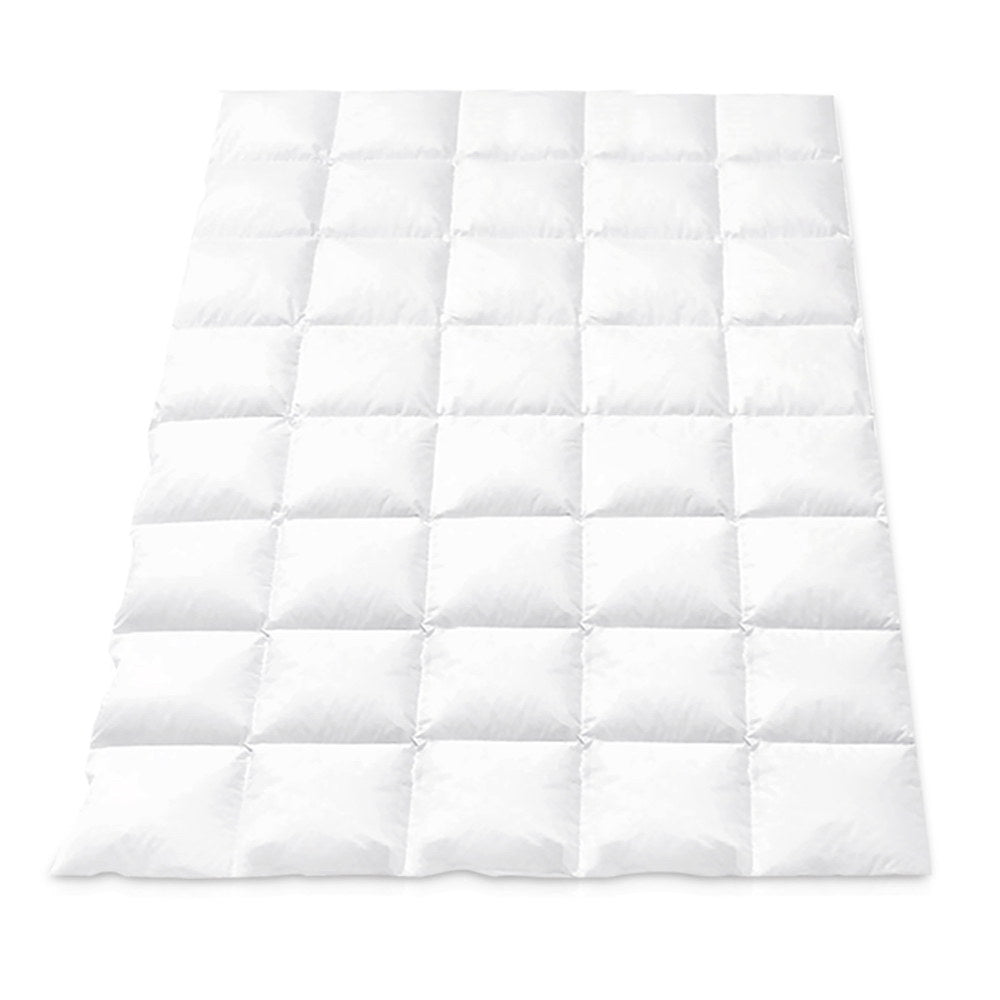 Giselle Bedding Goose Feather and Down Quilt – Single, 800 GSM