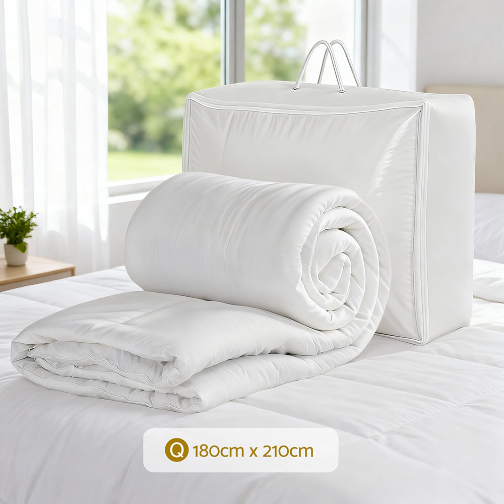 Giselle Bedding Hollow-Fibre Quilt – Double, 400 GSM