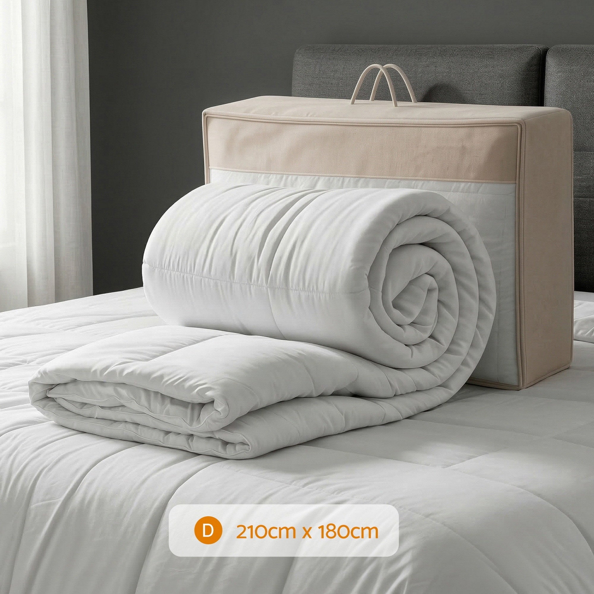 Giselle Bedding Wool Quilt – Double, 500 GSM