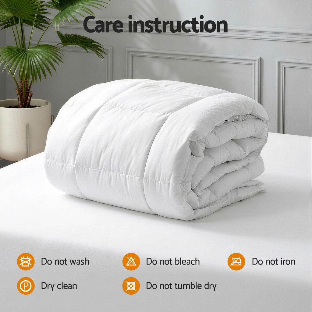 Giselle Bedding Wool Quilt – King, 500 GSM
